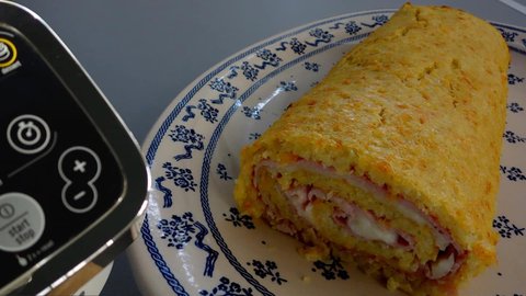 Roulé de pommes de terre